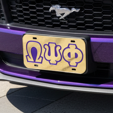 Omega Auto Front Plate Gold