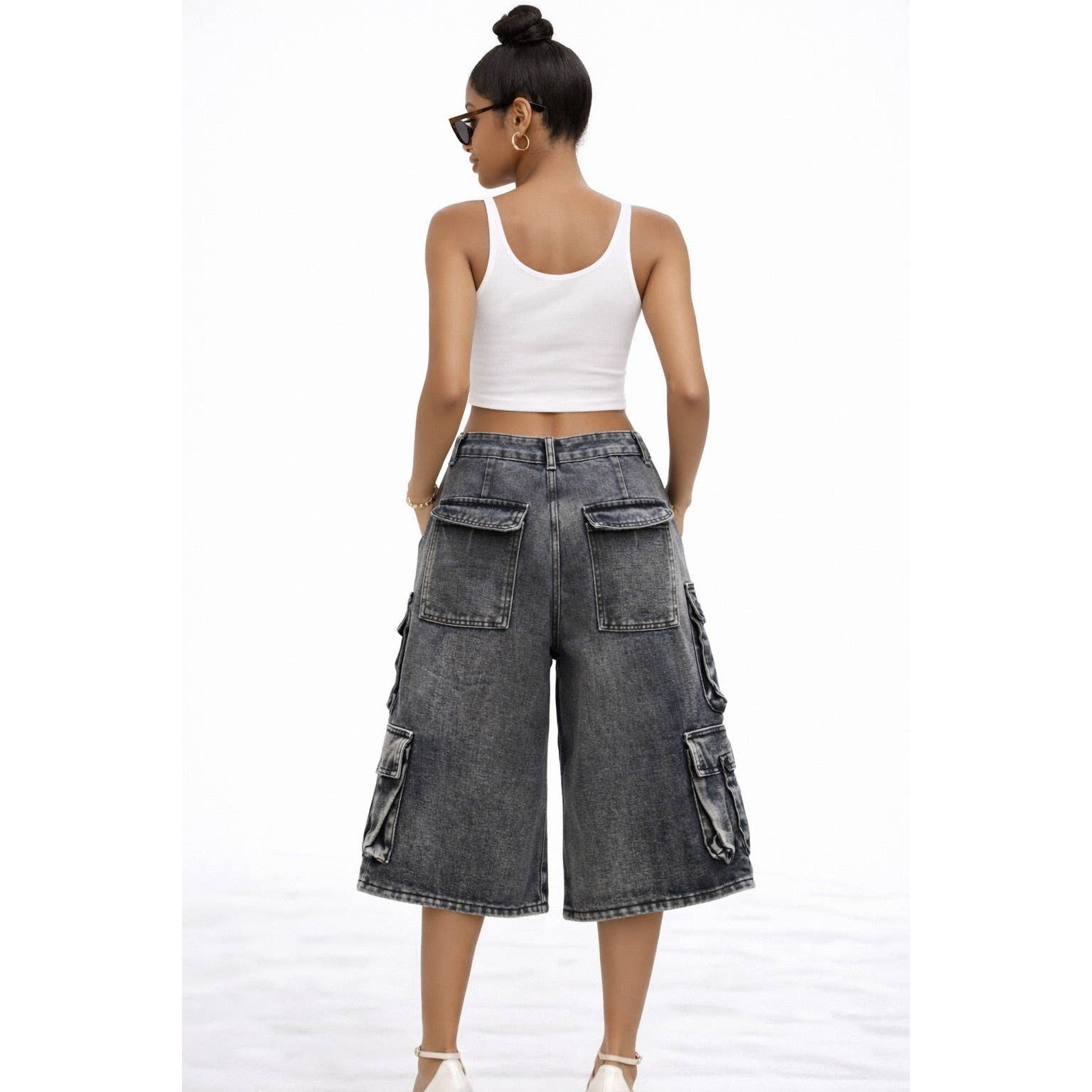 Multi Color Painted Cargo Pants