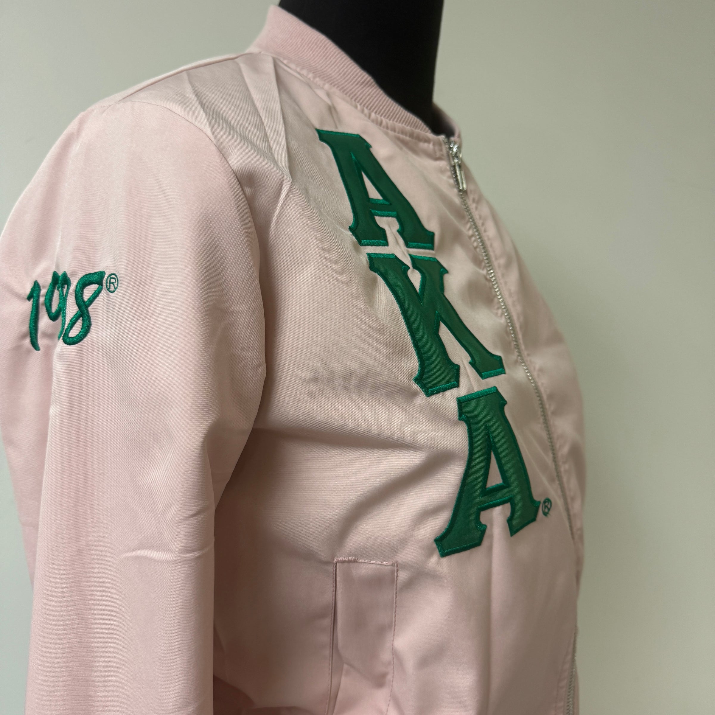 AKA Bomber Jacket Pink