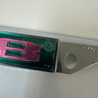 AKA Auto Frame Green with Pink Year