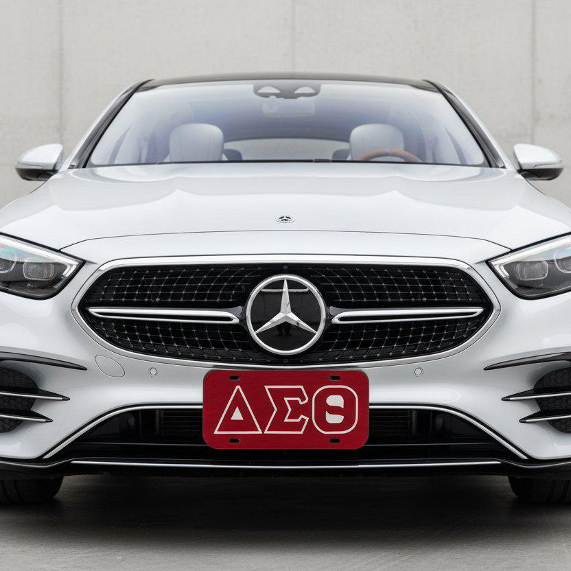 Delta Auto Front Plate Red