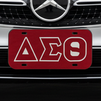 Delta Auto Front Plate Red