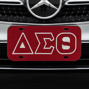 Delta Auto Front Plate Red