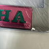 AKA Auto Frame Pink with Green Year