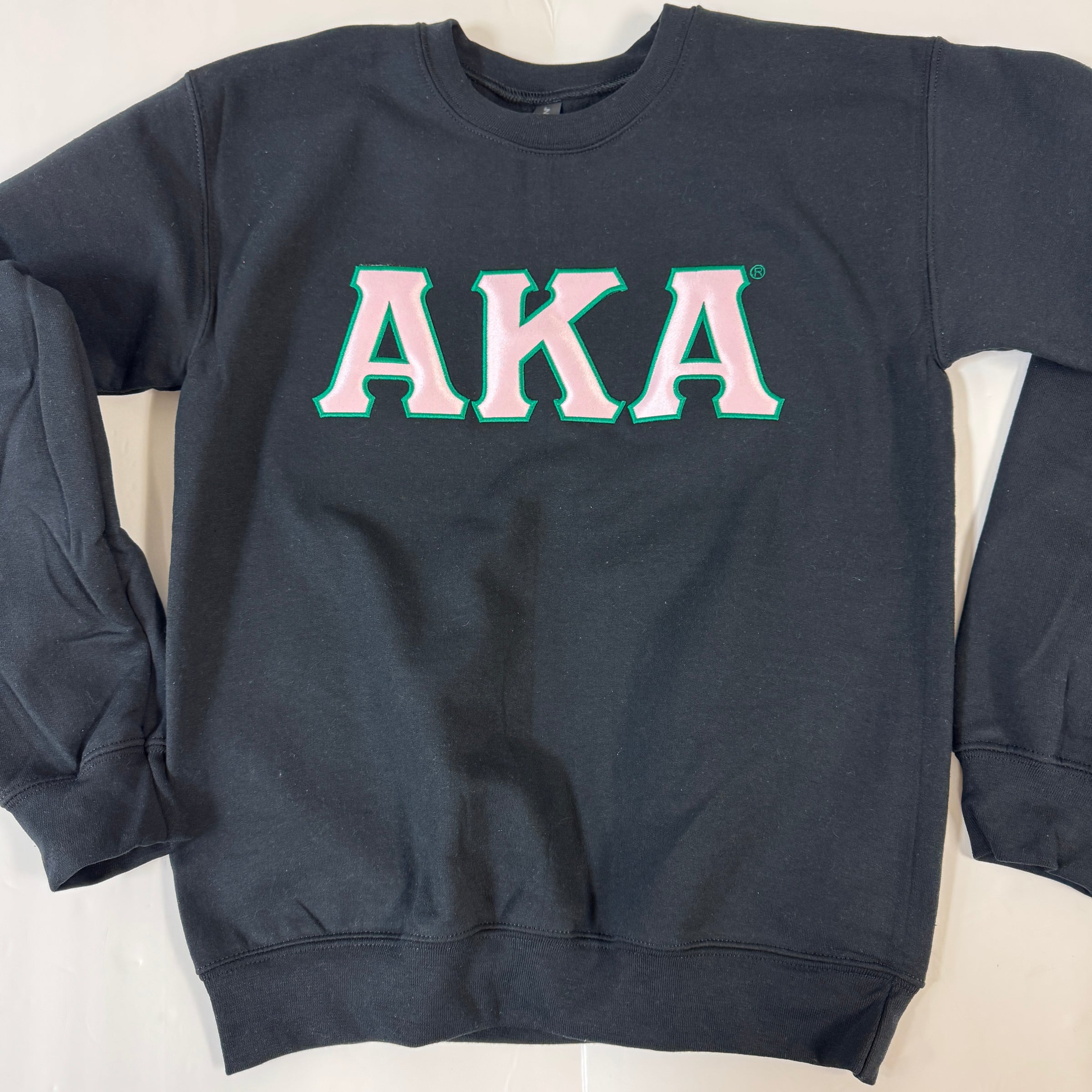 AKA Letters Sweatshirt Black