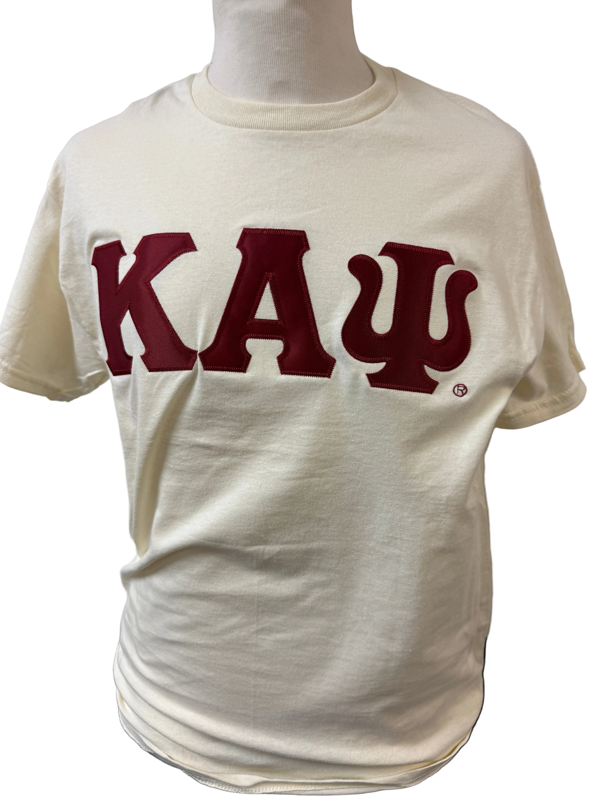 Kappa Letters T-shirt Cream