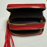 Delta Double Zipper Wallet