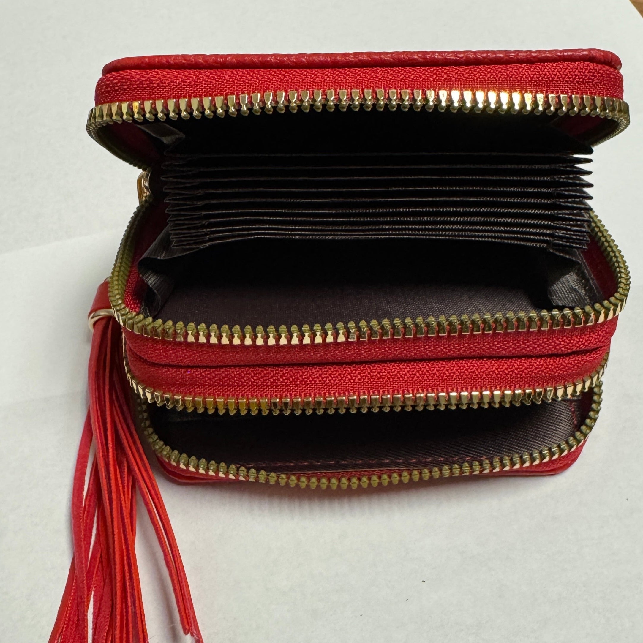 Delta Double Zipper Wallet