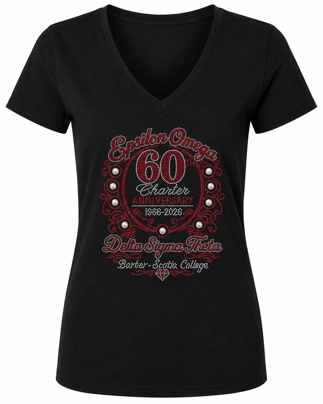 Delta - Epsilon Omega 60th Charter Anniversary T-shirt