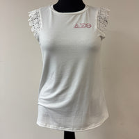 Delta Hollow Shoulder Top