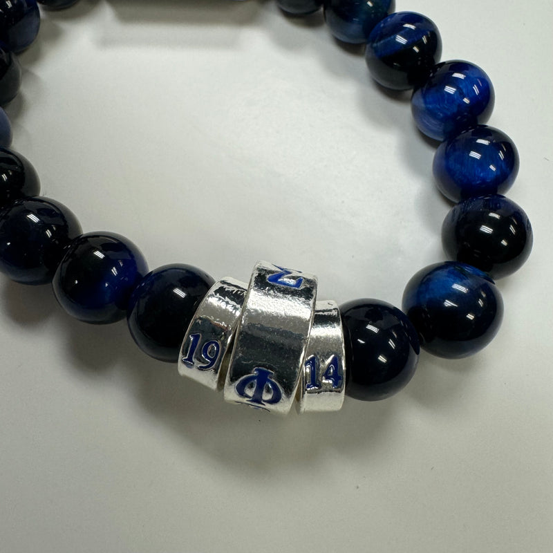 Sigma Bead Bracelet Blue