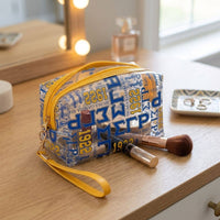 SGRho Graphic Print Makeup Pouch
