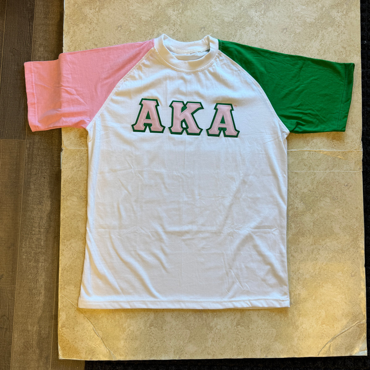 SL AKA Color Block Tee White