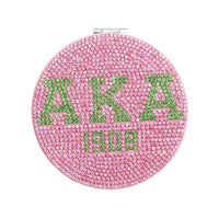 AKA Pink Bling Mirror Compact