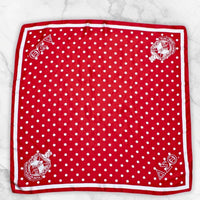 Delta Polka Dot Square Sorority Scarf