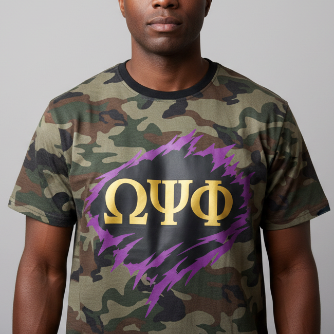 Omega Camo Graphic Tee