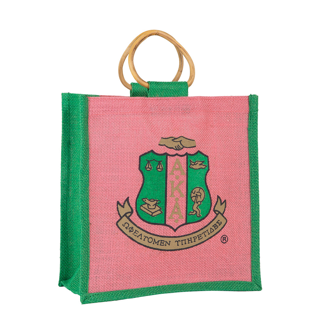 AKA Mini Jute Bag with Shield