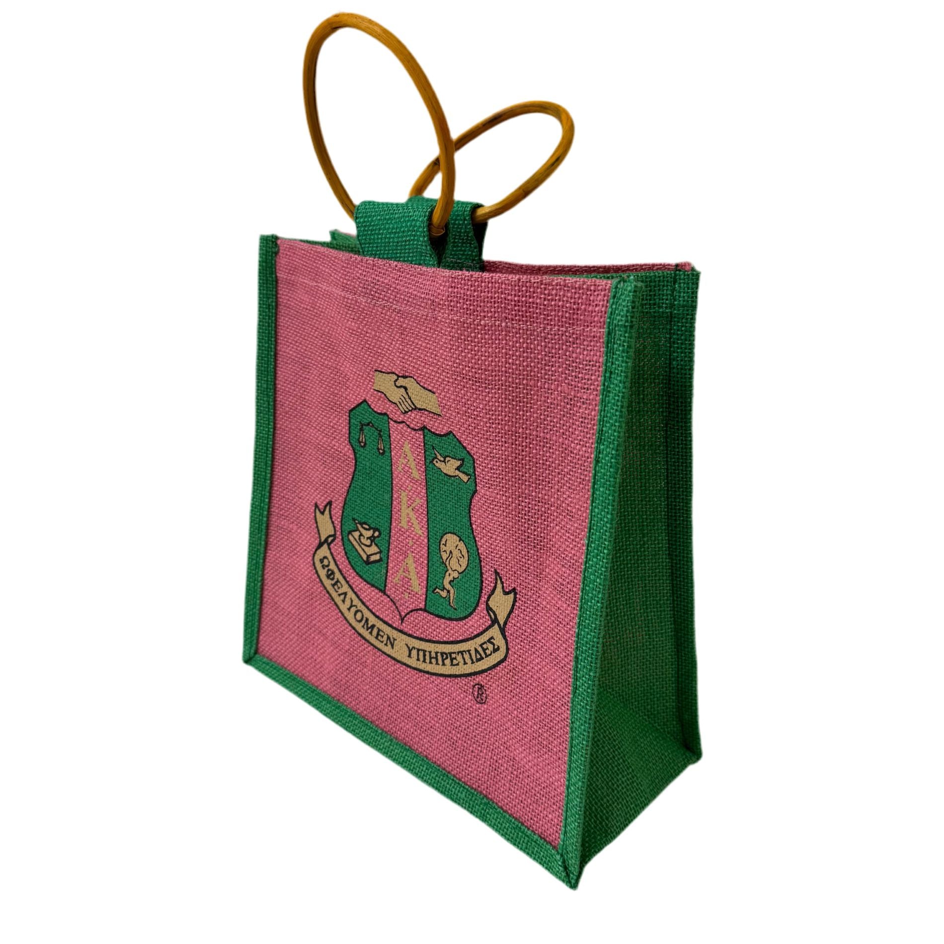 AKA Mini Jute Bag with Shield