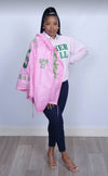 AKA - Omega Iota Omega Spring 2022 Pink Line Jacket (Labor Only)