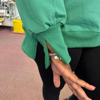 AKA Oversized Drop Shoulder Sweatshirt Green