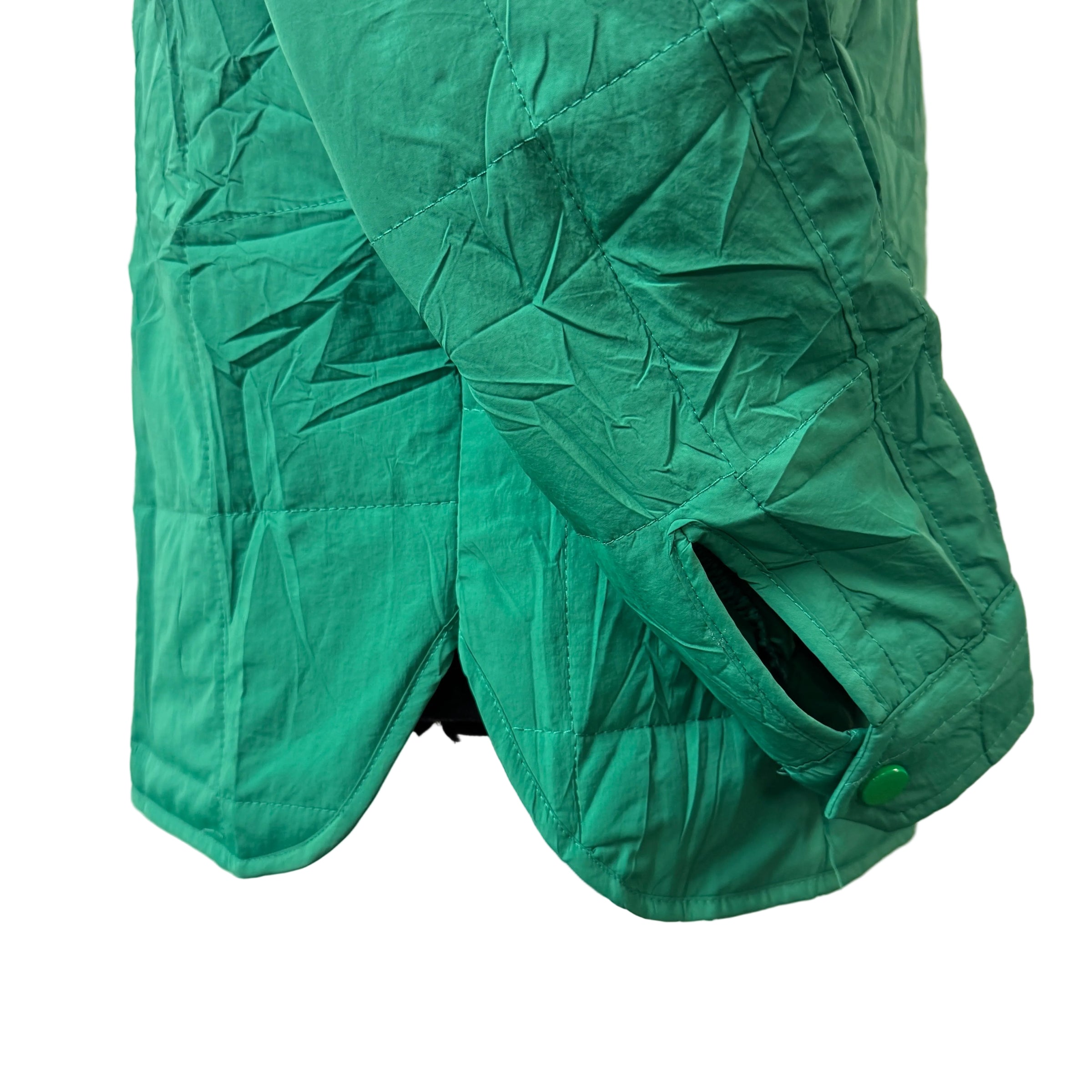 AKA Lightweight Quilted Puffer Jacket Green