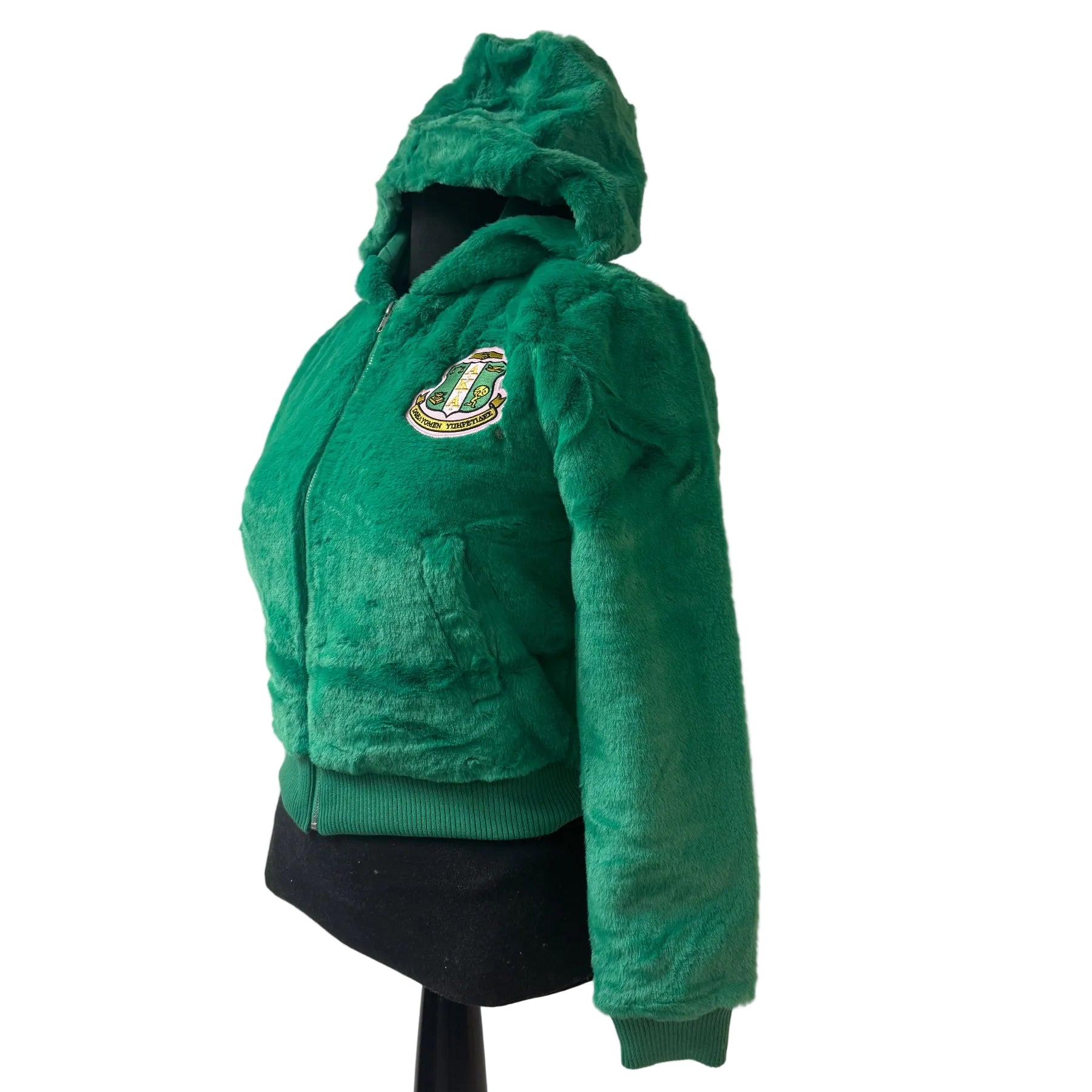 AKA Faux Fur Hoodie Jacket