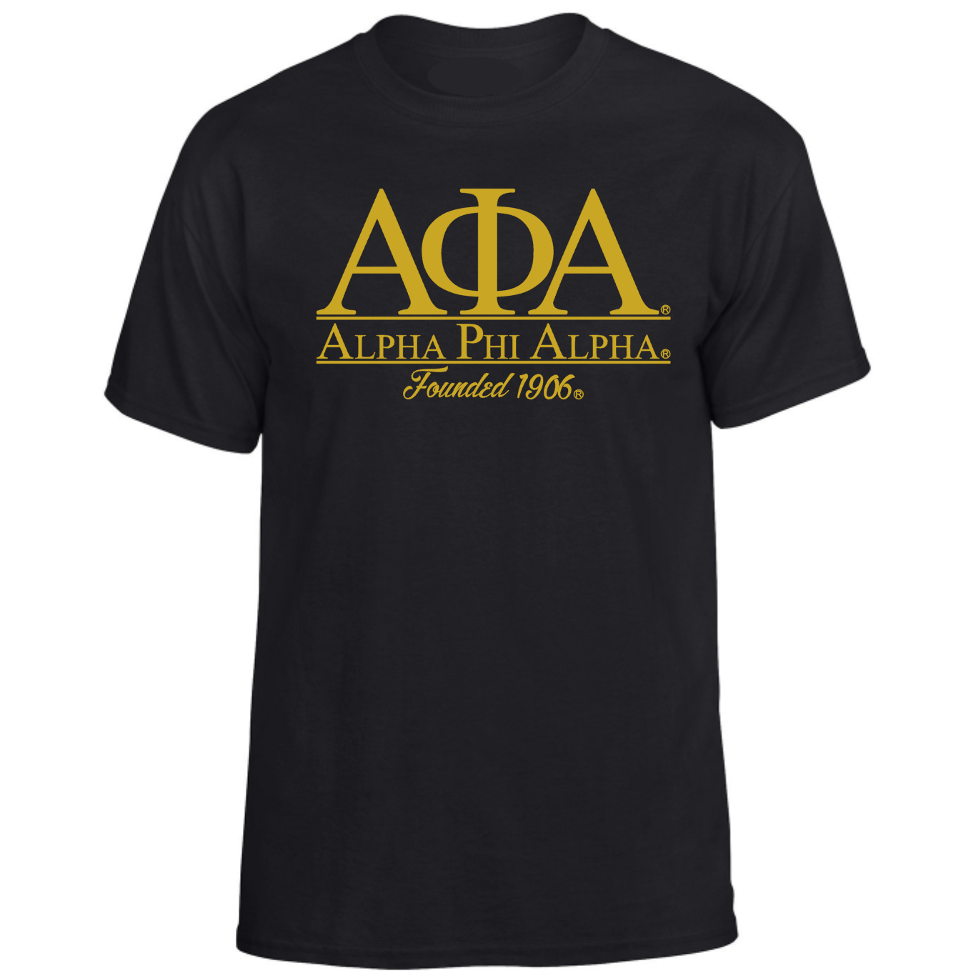 Alpha Founded T-shirt Black