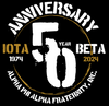 Alpha Iota Beta 50 Years T-shirt