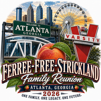 Ferree-Free-Strickland 2026 Family Reunion T-shirts