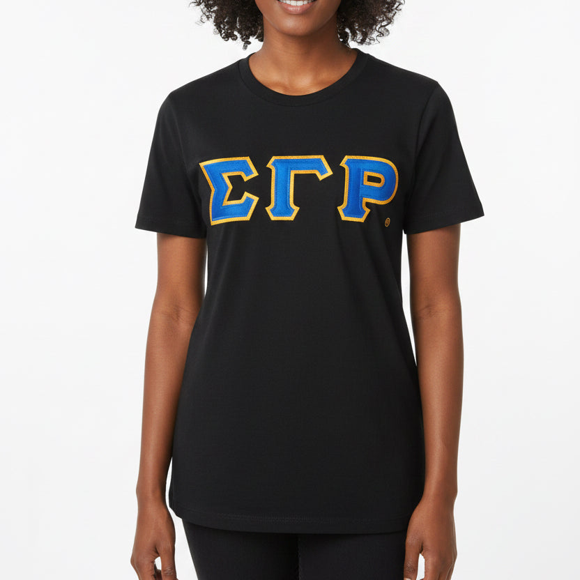 SGRho Classic Letters Black