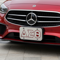 Delta Auto Front Plate Silver