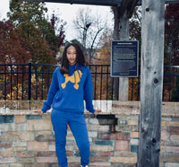 SGRho Hoodie Set with Chenille Poodle