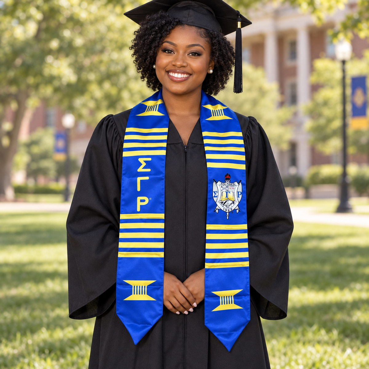 SGRho Satin Stole