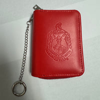 Delta Zipper Card Wallet
