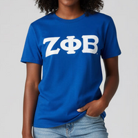 Zeta Classic Letters Blue