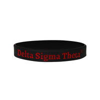 Delta Silicone Embossed Band