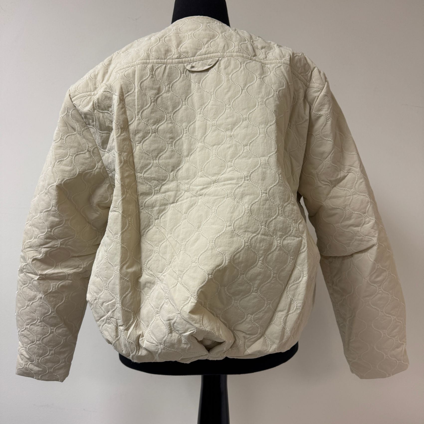 Delta Cream Quilted Jacket
