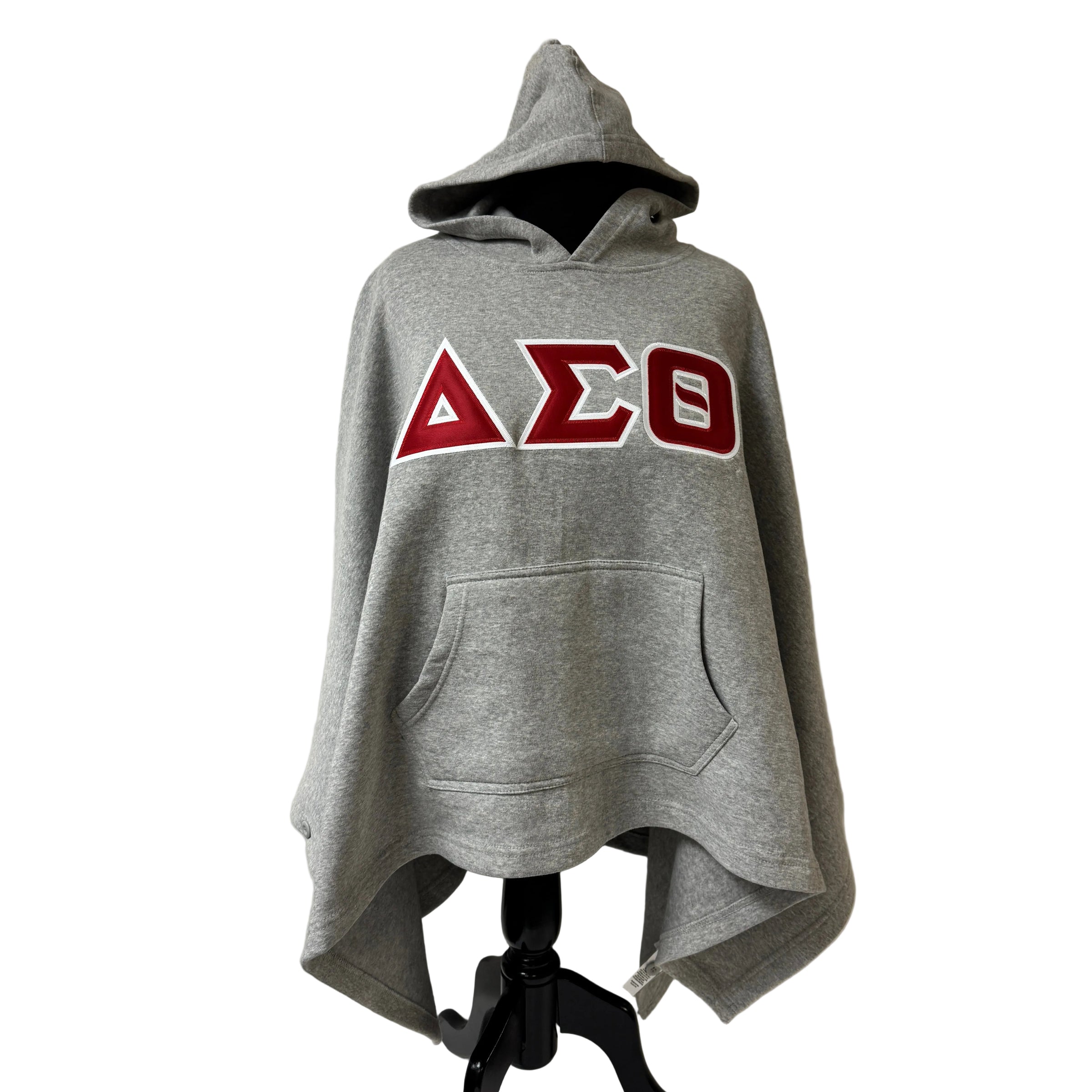 Delta Fleece Hooded Poncho