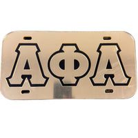 Alpha Auto Front Plate Gold