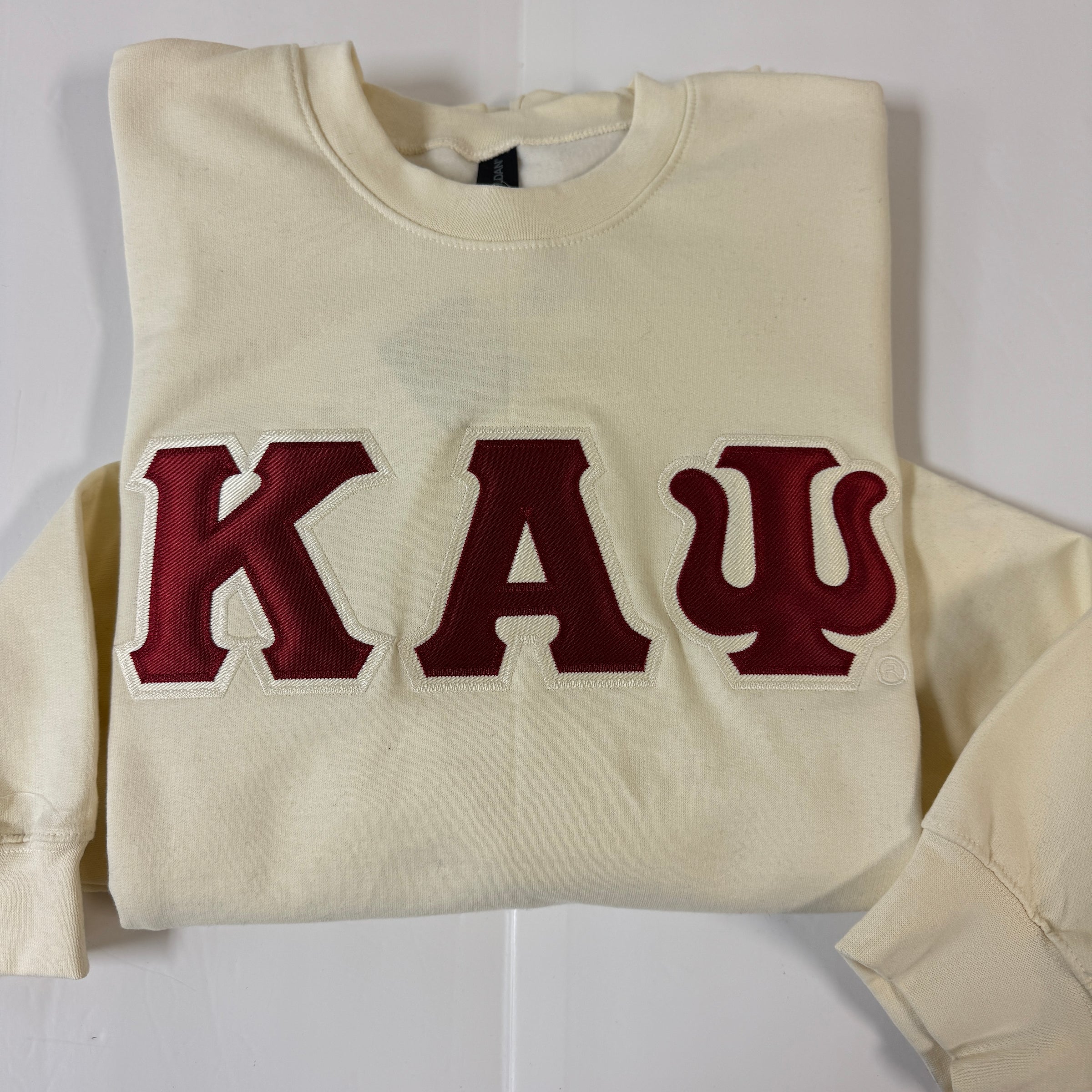 Kappa Letters Sweatshirt Cream