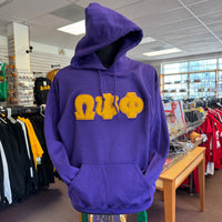 Omega Chenille Letters Hoodie