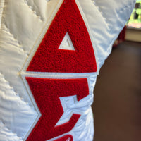 Delta Vest with Chenille Letters