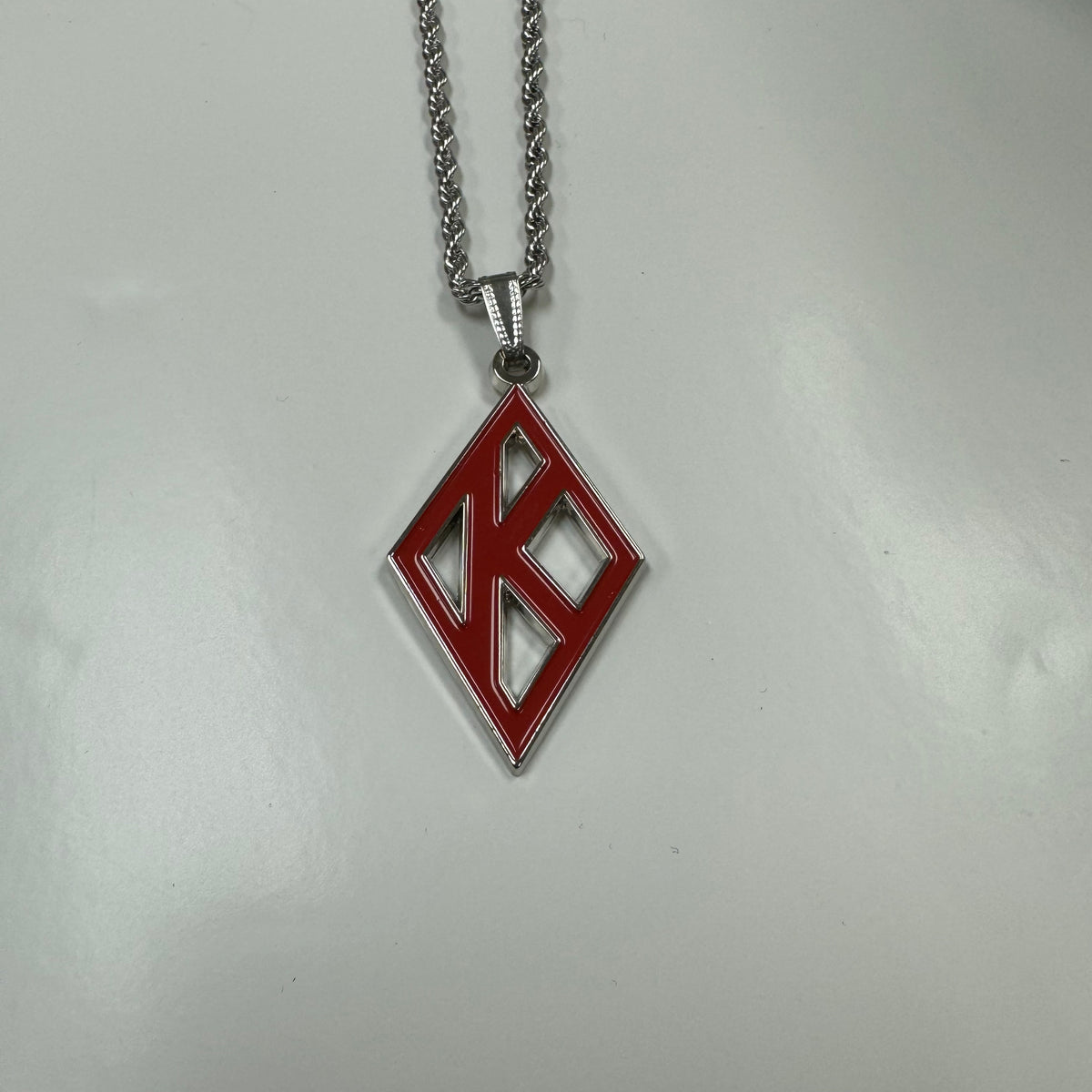 Kappa Stainless Pendant Necklace