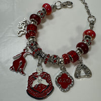 Delta Pandor Charm Bracelet