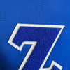 Zeta V-Street Zip Jacket with Chenille Letters