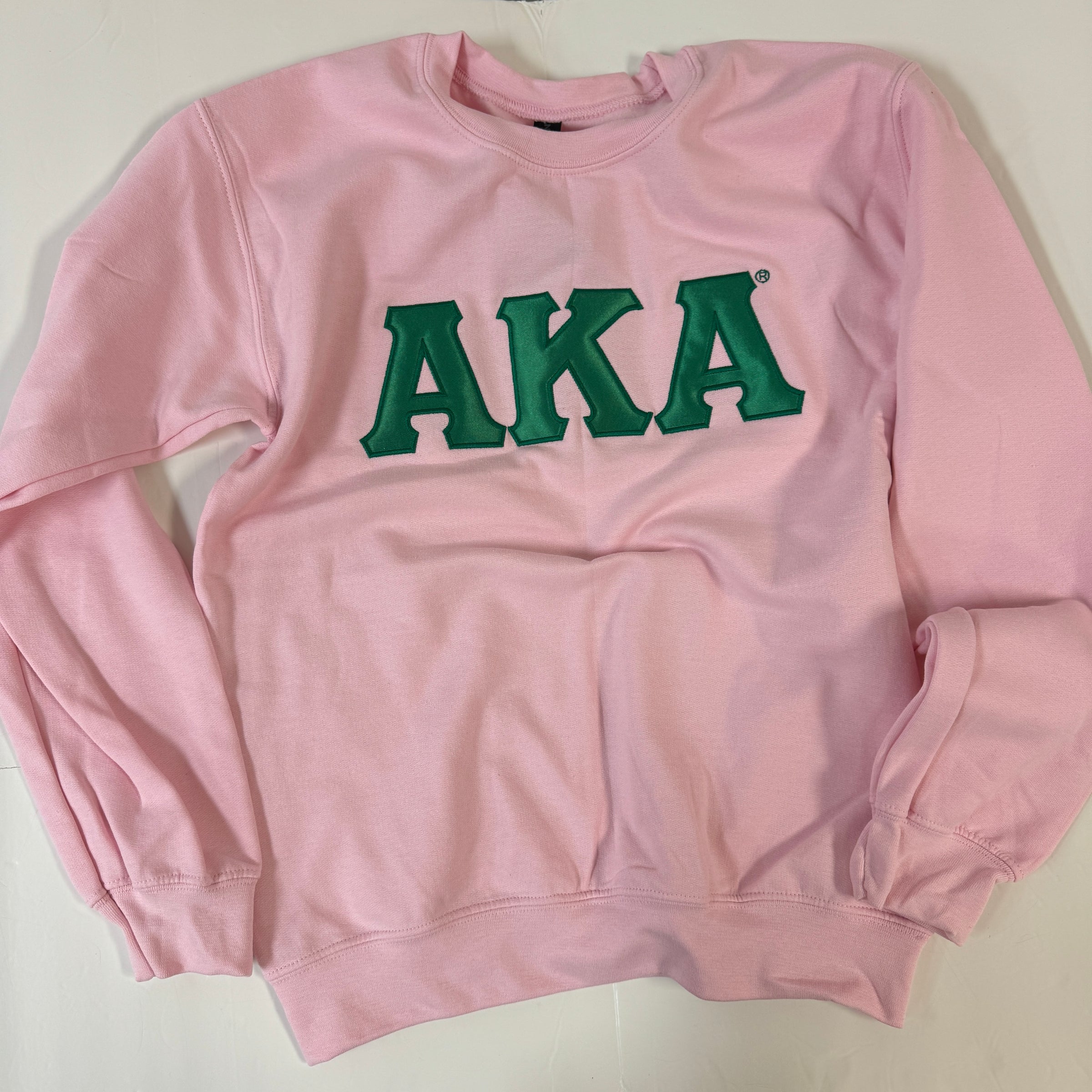AKA Letters Sweatshirt Pink