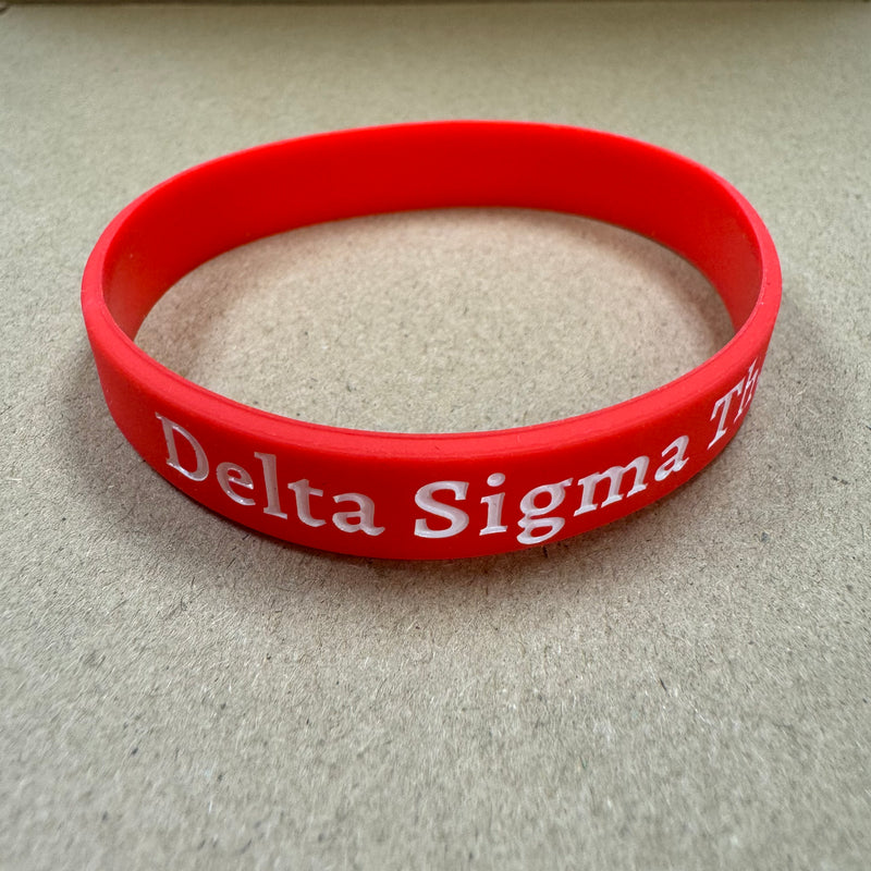 Delta Silicone Embossed Band