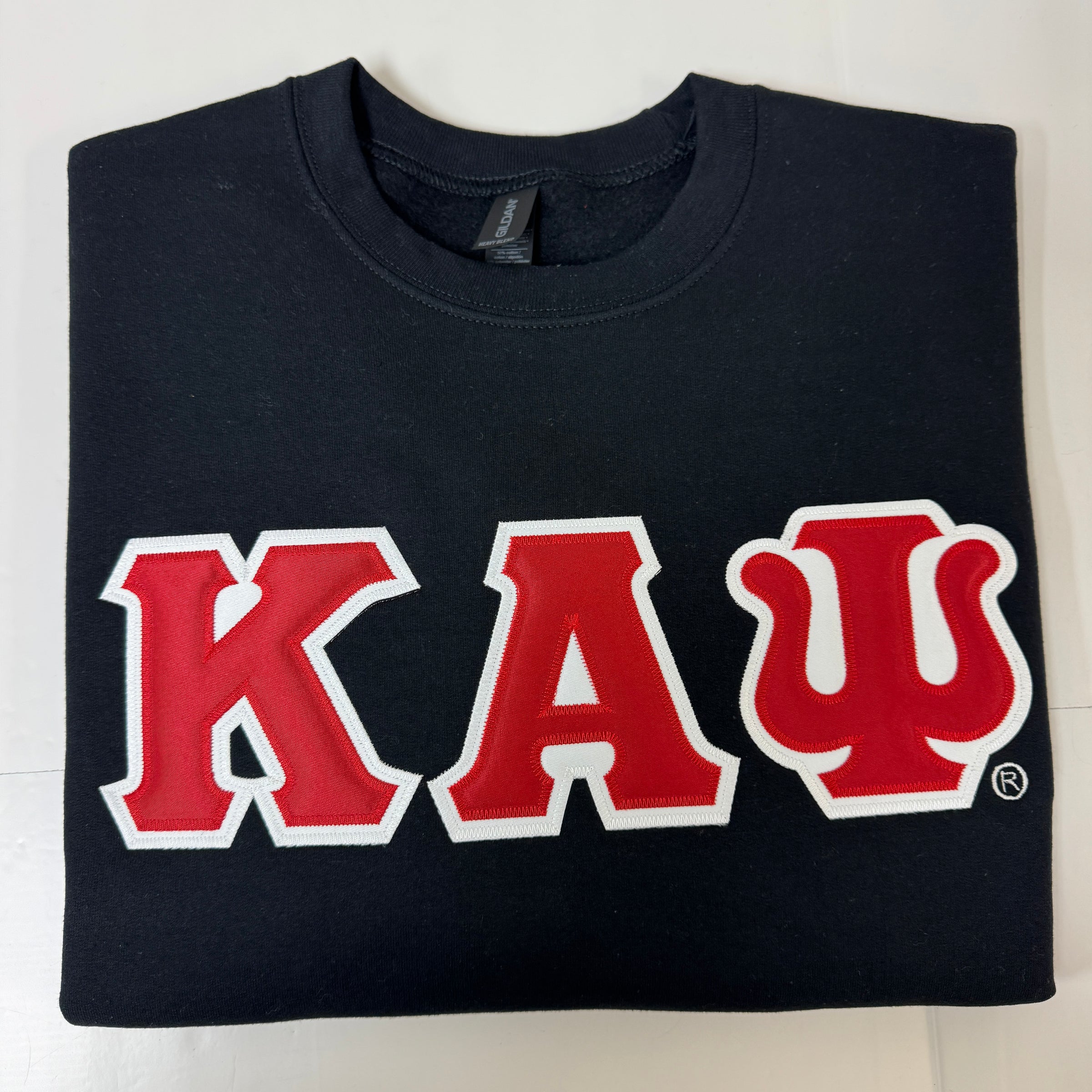 Kappa Letters Sweatshirt Black
