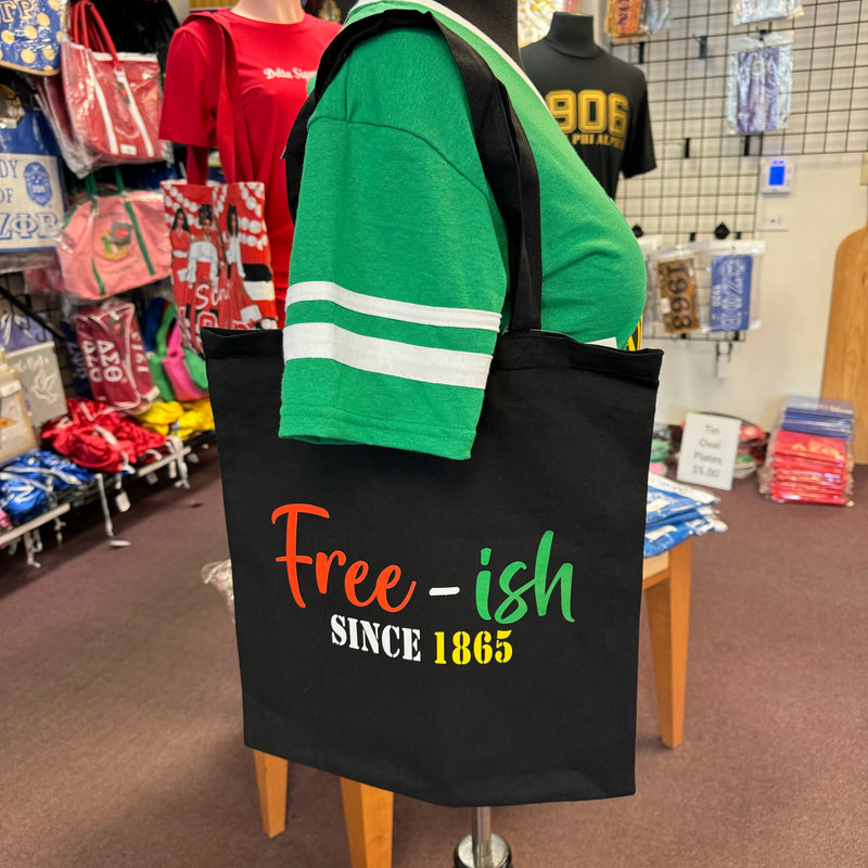 Free-ish Since 1865 Lightweight Canvas Tote