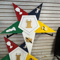 OES Large Wood Shield